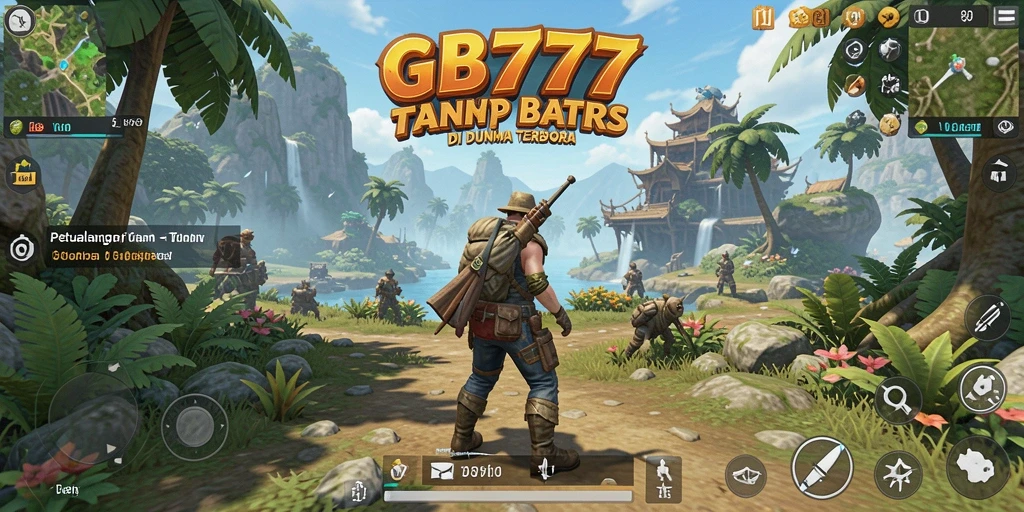 Screenshot menampilkan petualangan mendebarkan dalam dunia terbuka GB777.