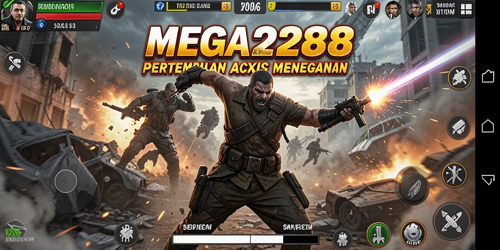 Tampilan seru dari gameplay MEGA288 yang mendebarkan