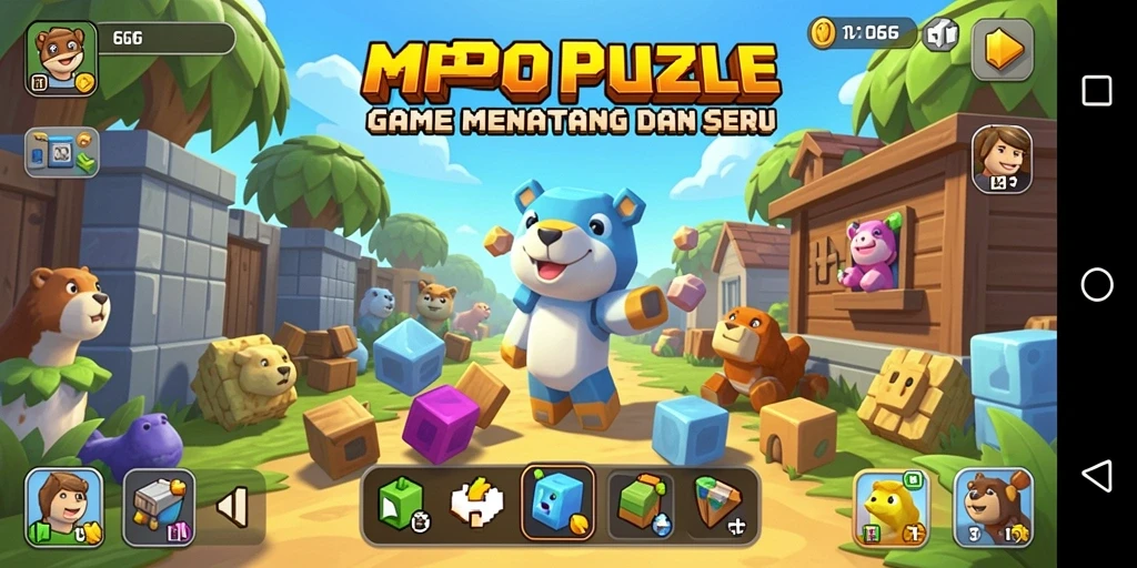 Tampilan gameplay MPO666 yang seru dan menantang.