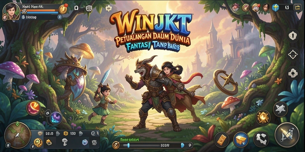 Gameplay mendalam dengan grafis menakjubkan dalam WINJKT.